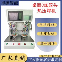 卓源桌面CCD双头热压焊机ZYHB-202CCD 洗衣机空气炸锅热压焊机