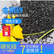 无尘金刚砂 黑色金刚砂 喷砂除锈 抛光研磨 地坪骨料