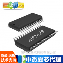 AIP1628带键盘扫描接口显示屏驱动ic