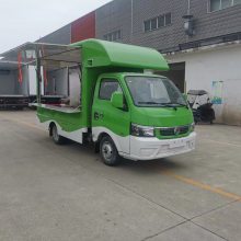 国六可移动售卖车 三面展开门多功能流动小吃餐车 瑞力