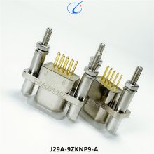 骊创矩形连接器插座 J29A-9ZKNP9-A J29A-9ZKNP9