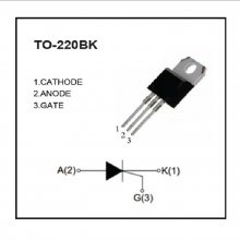 JSCJ长晶 CT406B-600C 塑料封装晶闸管 原厂原装供应