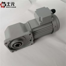 经济型直角输出减速器 士元100W-200W-400W直交轴减速电机