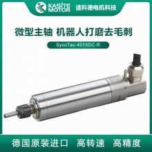 德国SycoTec微型10万转机器人去毛刺高速电主轴电机4015DC-R